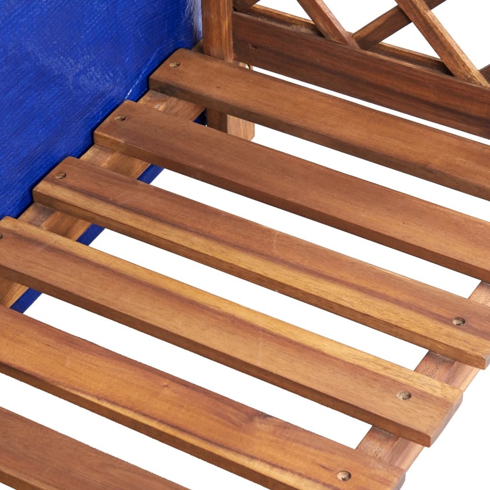 Remise à bois de chauffage 105x38x115 cm bois d'acacia solide