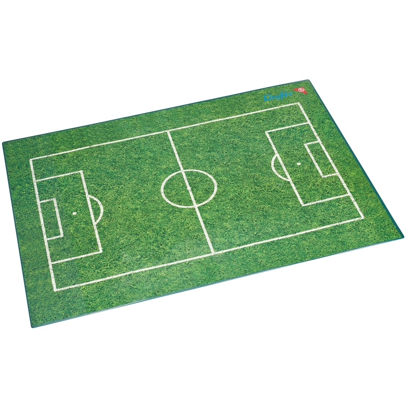 Läufer Schreibunterlage, Fussballfeld, multicolor