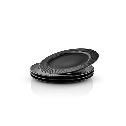 Eva Trio Legio Nova Middagstallerken, Black, Ø28 cm