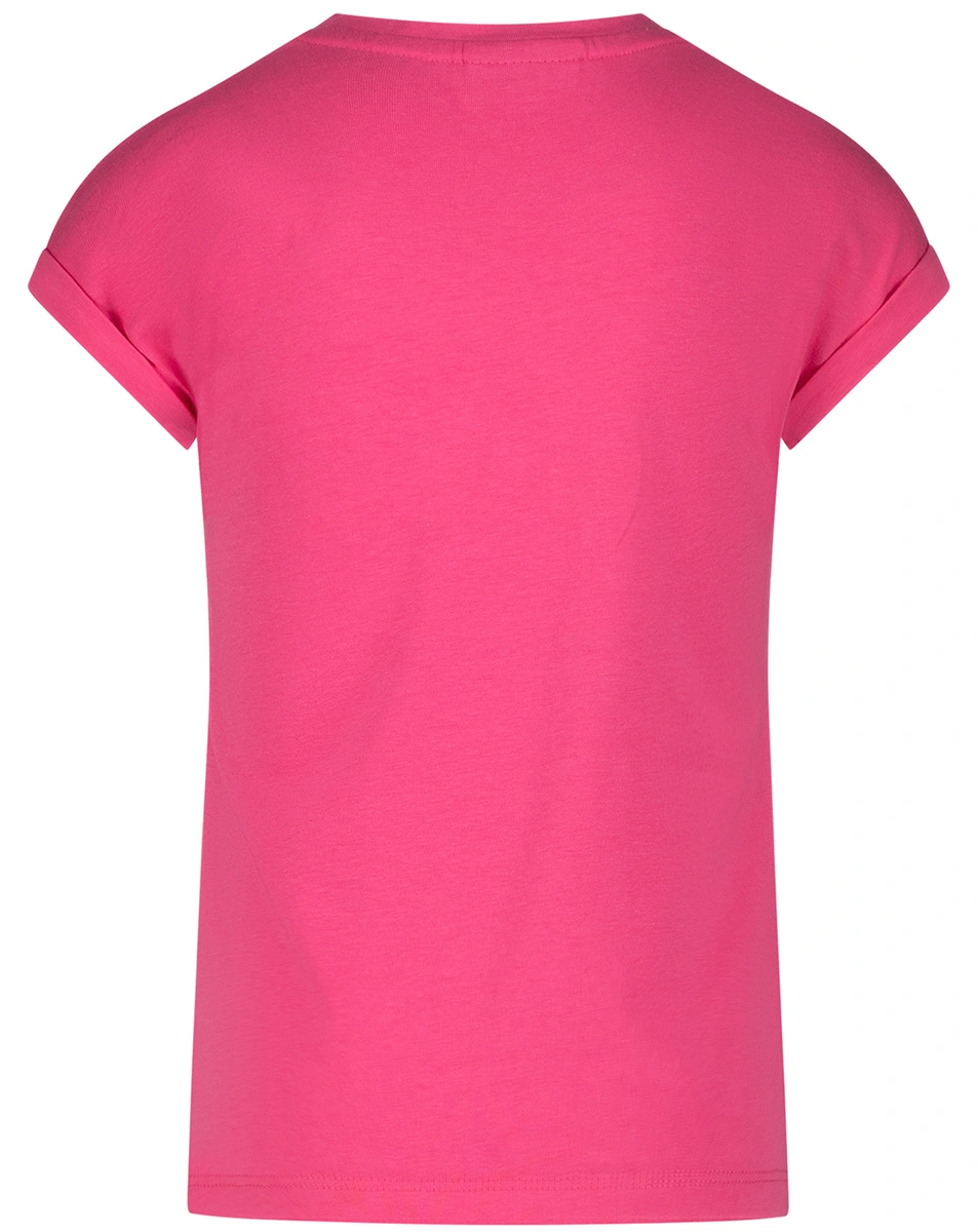 T-Shirt I BELIEVE IN UNICORNS in paradise pink