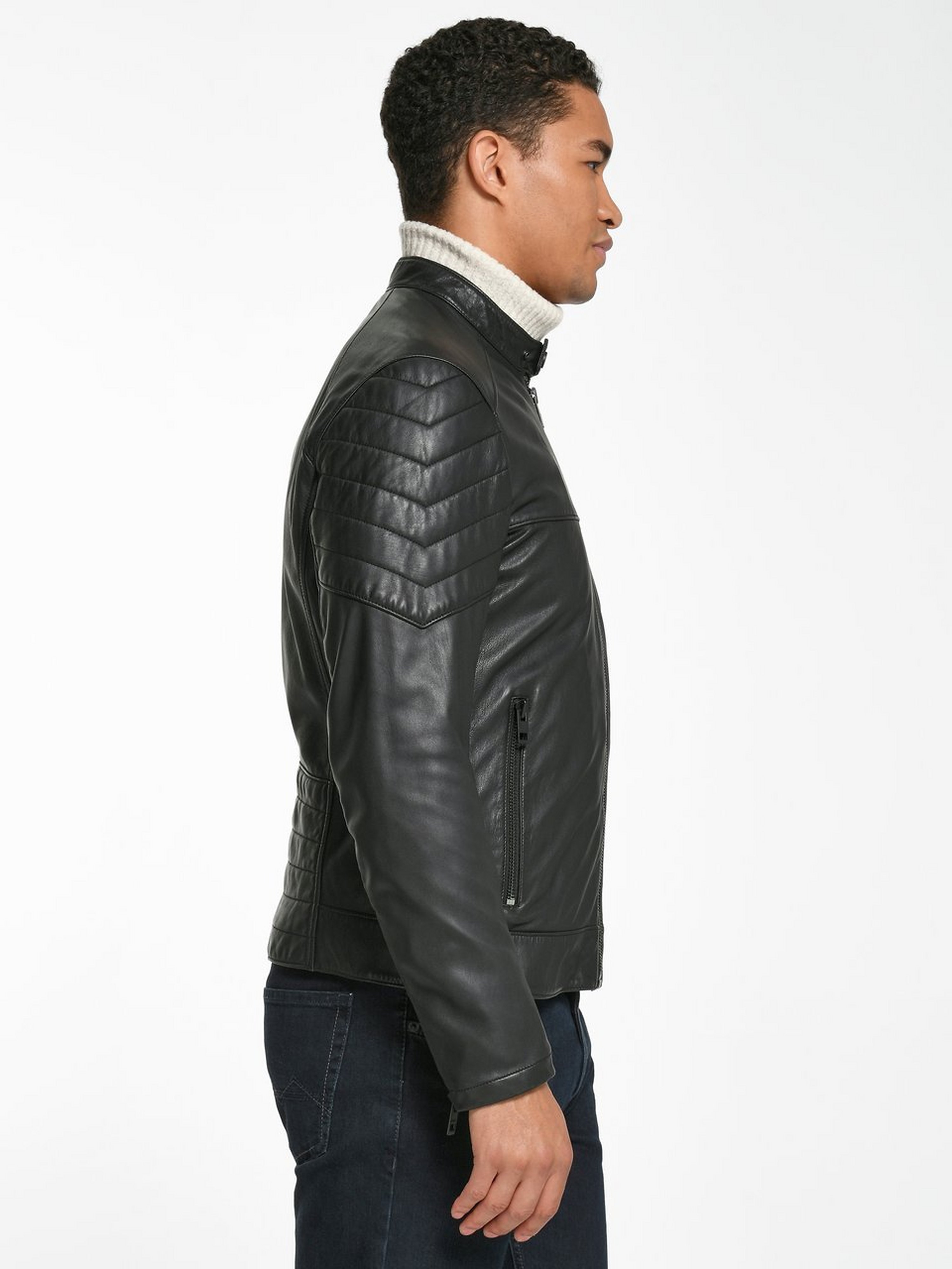 Lederjacke