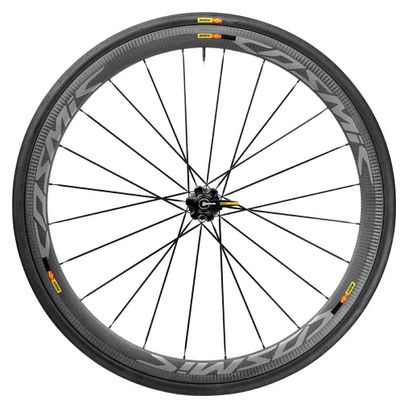Roue Route Mavic Cosmic Pro Carbon Sl T Disque Tubular Route Roue arrière Noir 9 X 130 Mm / Shimano/Sram Hg