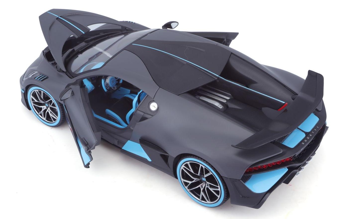 Bugatti Divo Grau 1:18Sammlermodell im Massstab 1:18