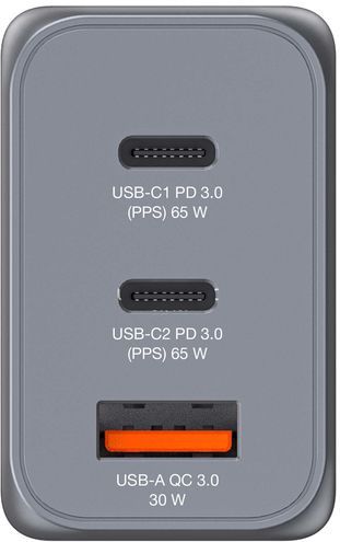 Verbatim GNC-65 Universeel Zwart, Grijs AC Snel opladen Binnen