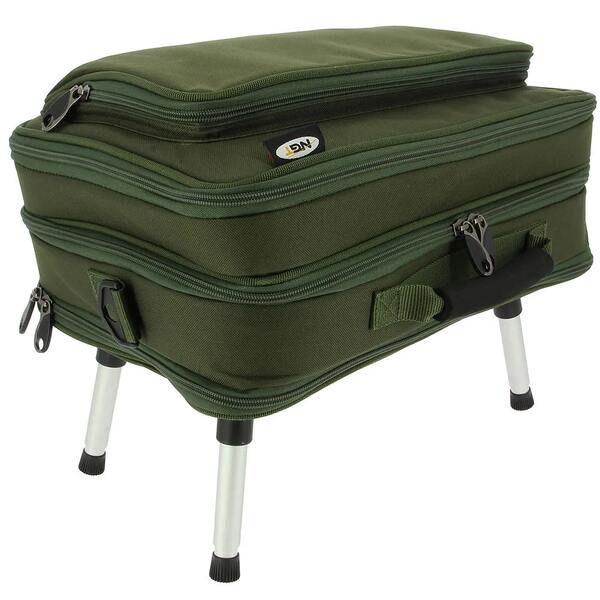 NGT Box Case System avec boite de pêche avec table intégré