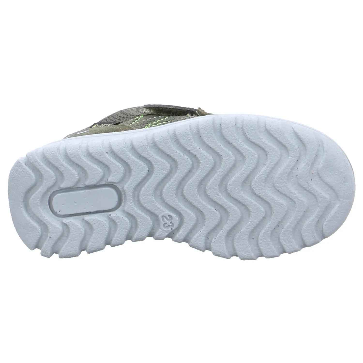 SUPERFIT Baby-Sport-Bottine Olive Textil  Sneaker