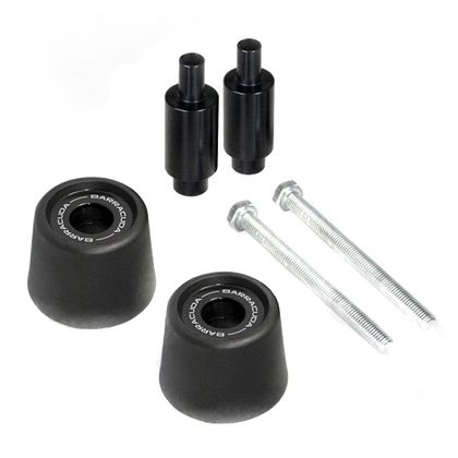 Pare-carter Barracuda Kit roulettes - Noir