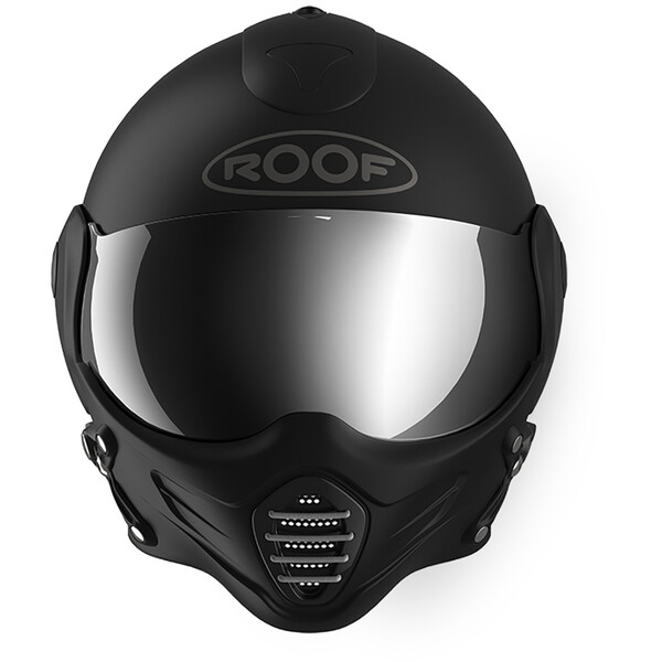 Roof - Casque RO9 Roadster Iron Noir Mat / Gris