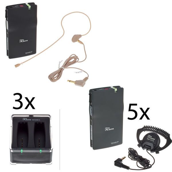 the t.bone Tour Guide Set I