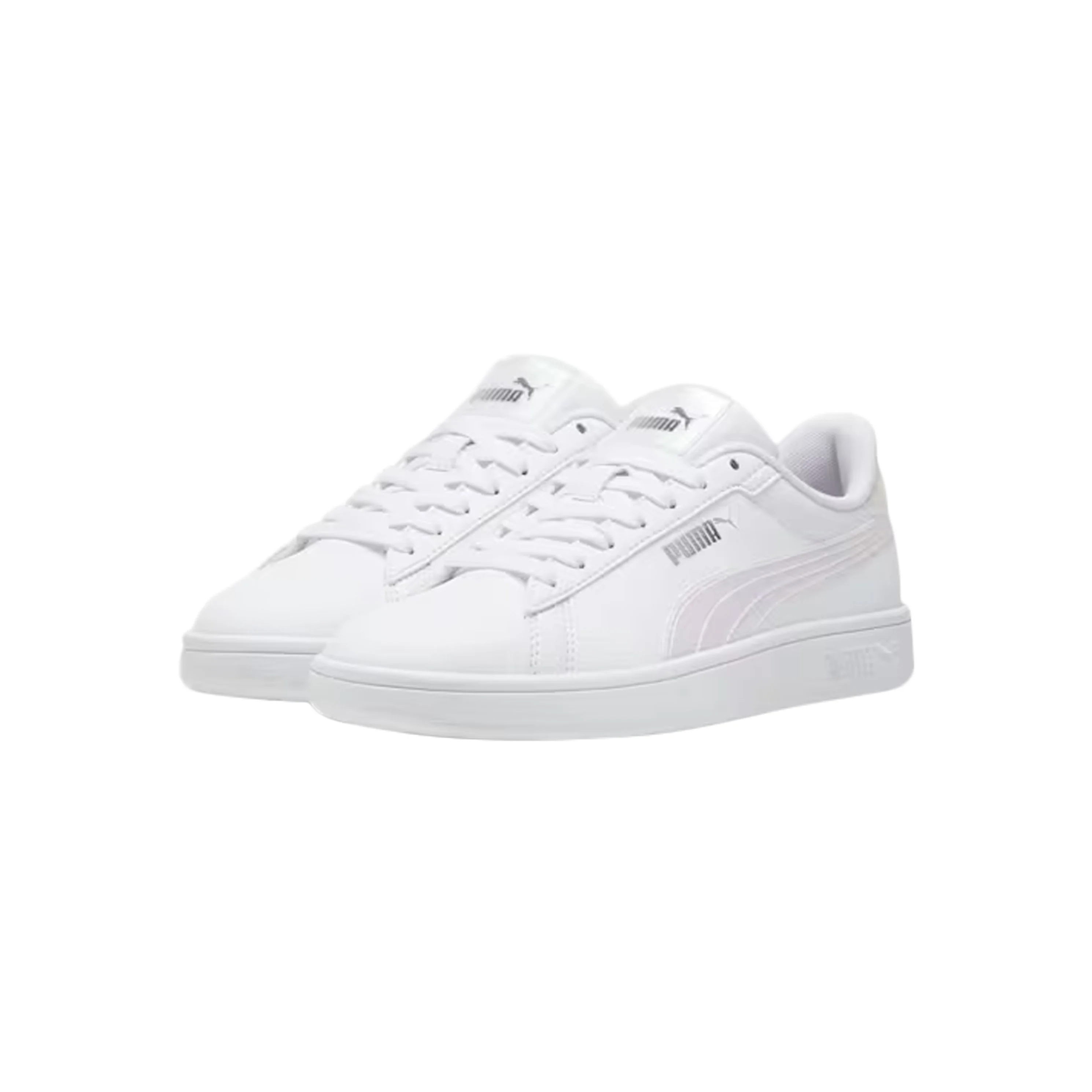 Basket basse à lacetsjunior smash 30 holo | Blanc
