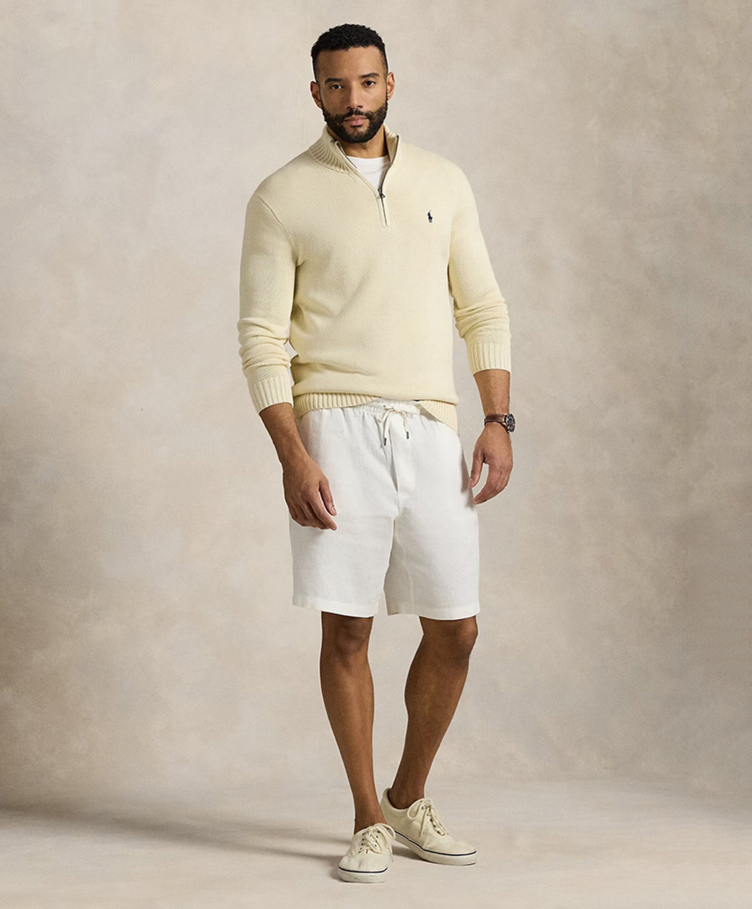 Ralph Lauren Heren trui beige