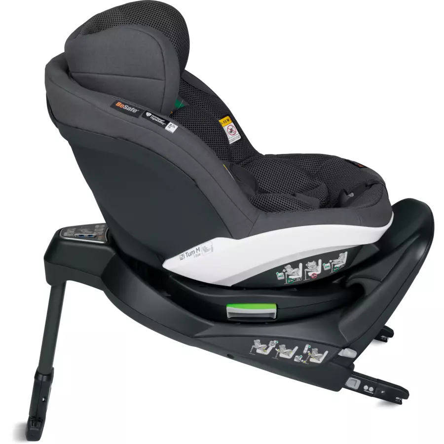 BeSafe Reboarder iZi Turn M i-Size Anthracite Mesh