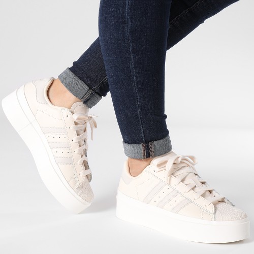 Baskets Femme Superstar Bonega IF7578 Wonder White Aluminium Core White