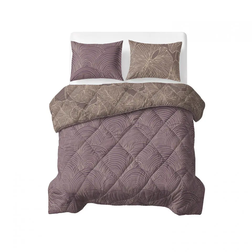 Dekbed zonder Overtrek Mauve 200x200 – Zacht & Wasbaar – Incl. 2 Kussenslopen
