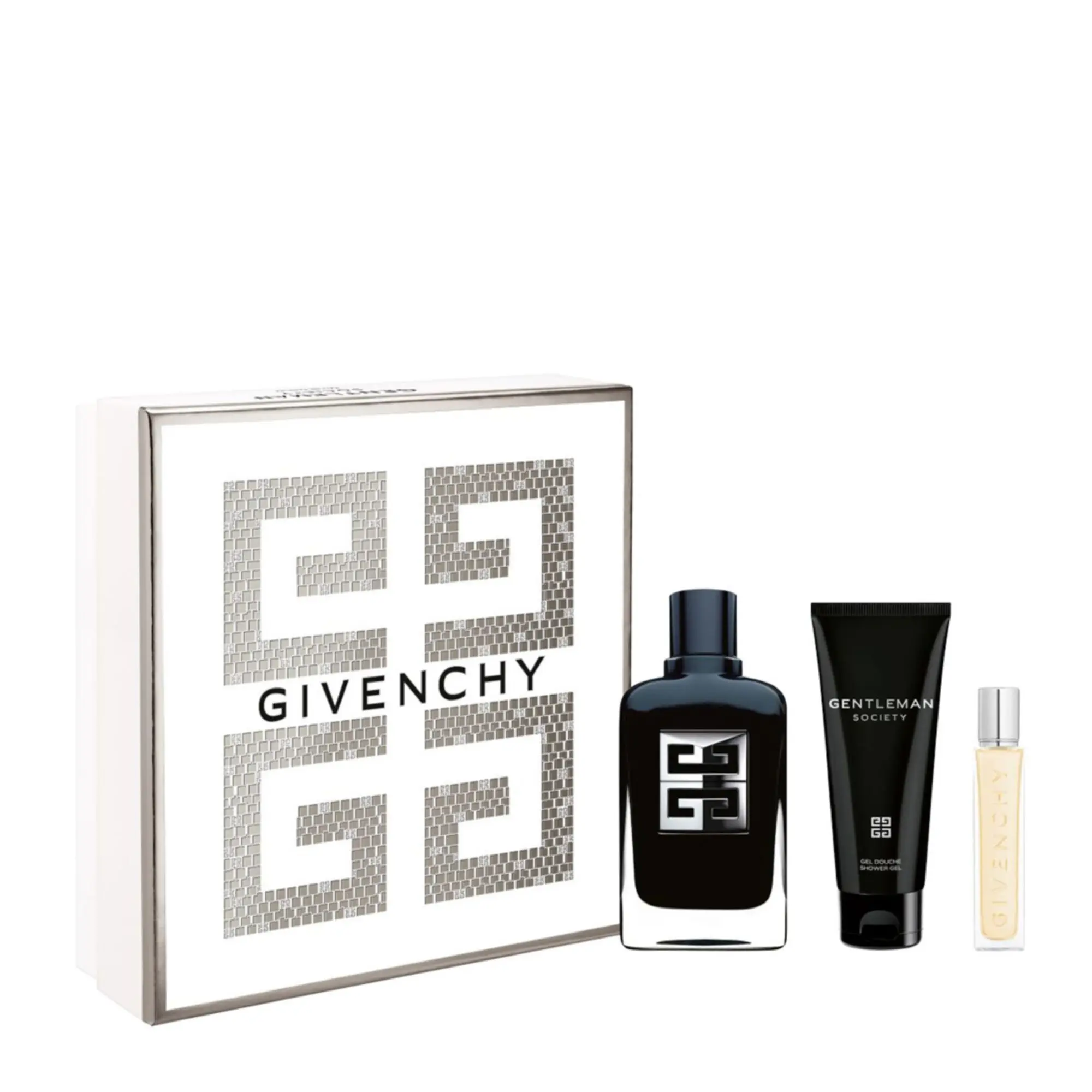 Givenchy - Coffret Gentleman Society Eau de Parfum 100ml, 12,5ml & Gel Douche - Homme