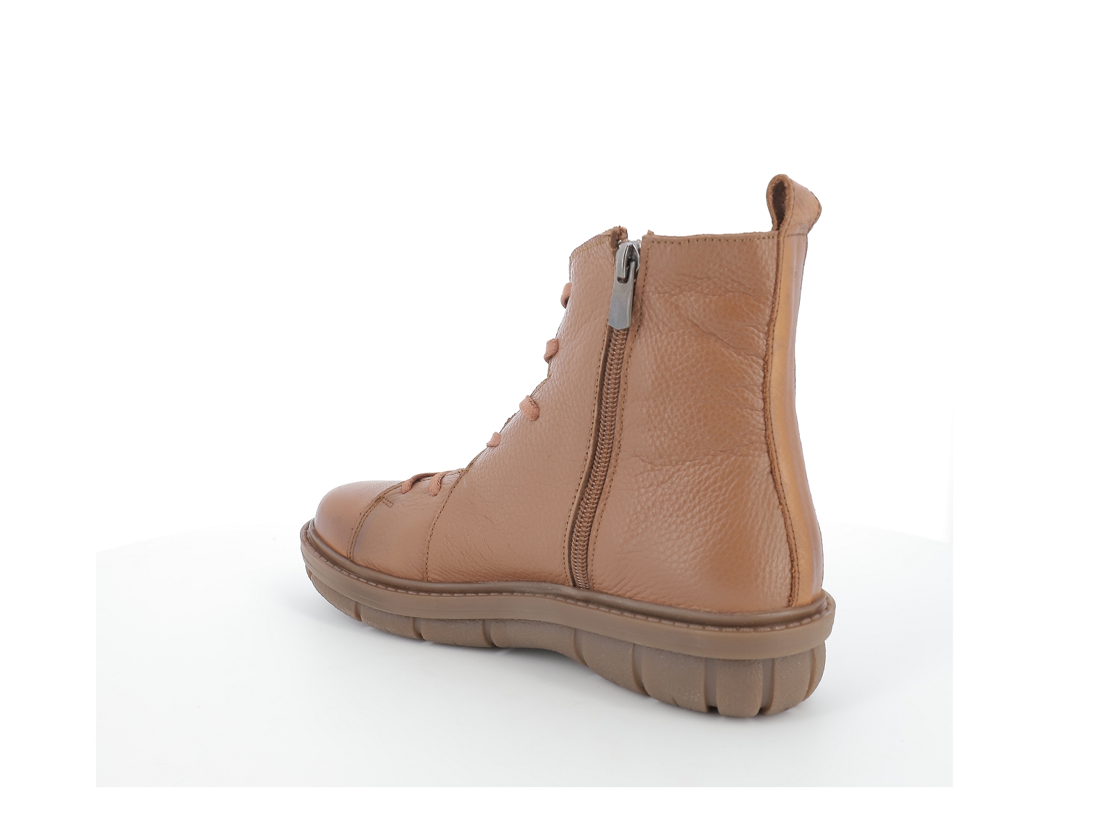 Gloria-GLOFEUR Cuir Marron Clair