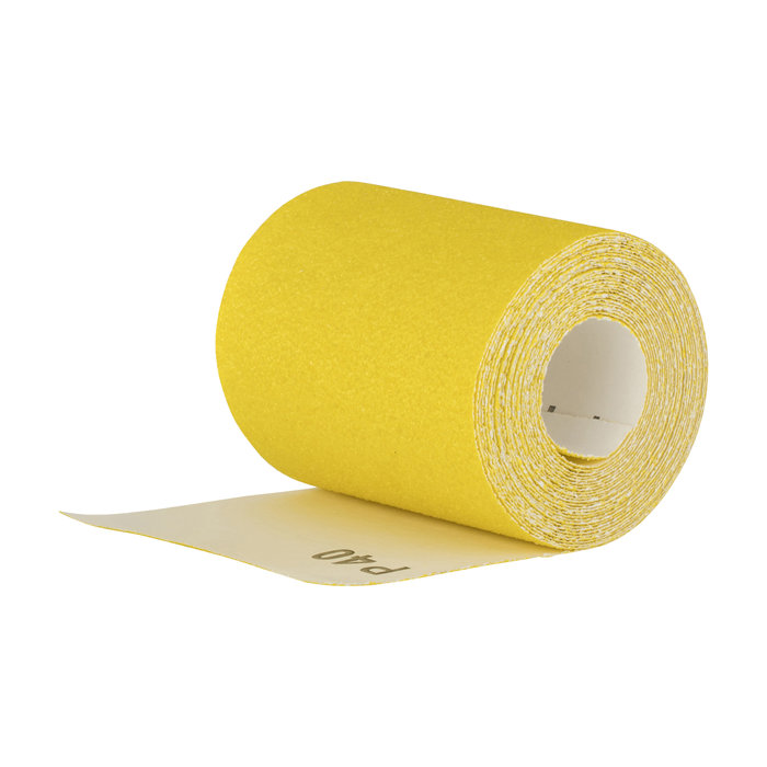 Sandpapir rulle korn 40 – 93 mm x 5 m - Luxi