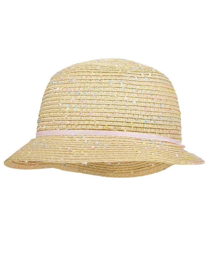Strohhut SCHÖNER SOMMER in natur