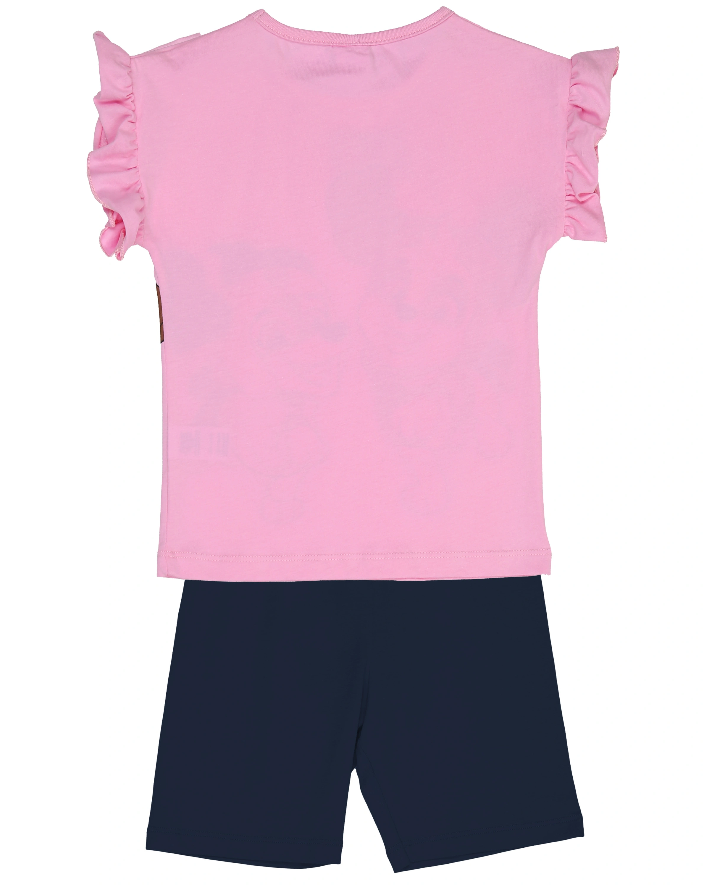 T-Shirt PAW PATROL inkl. Shorts in rosa/blau