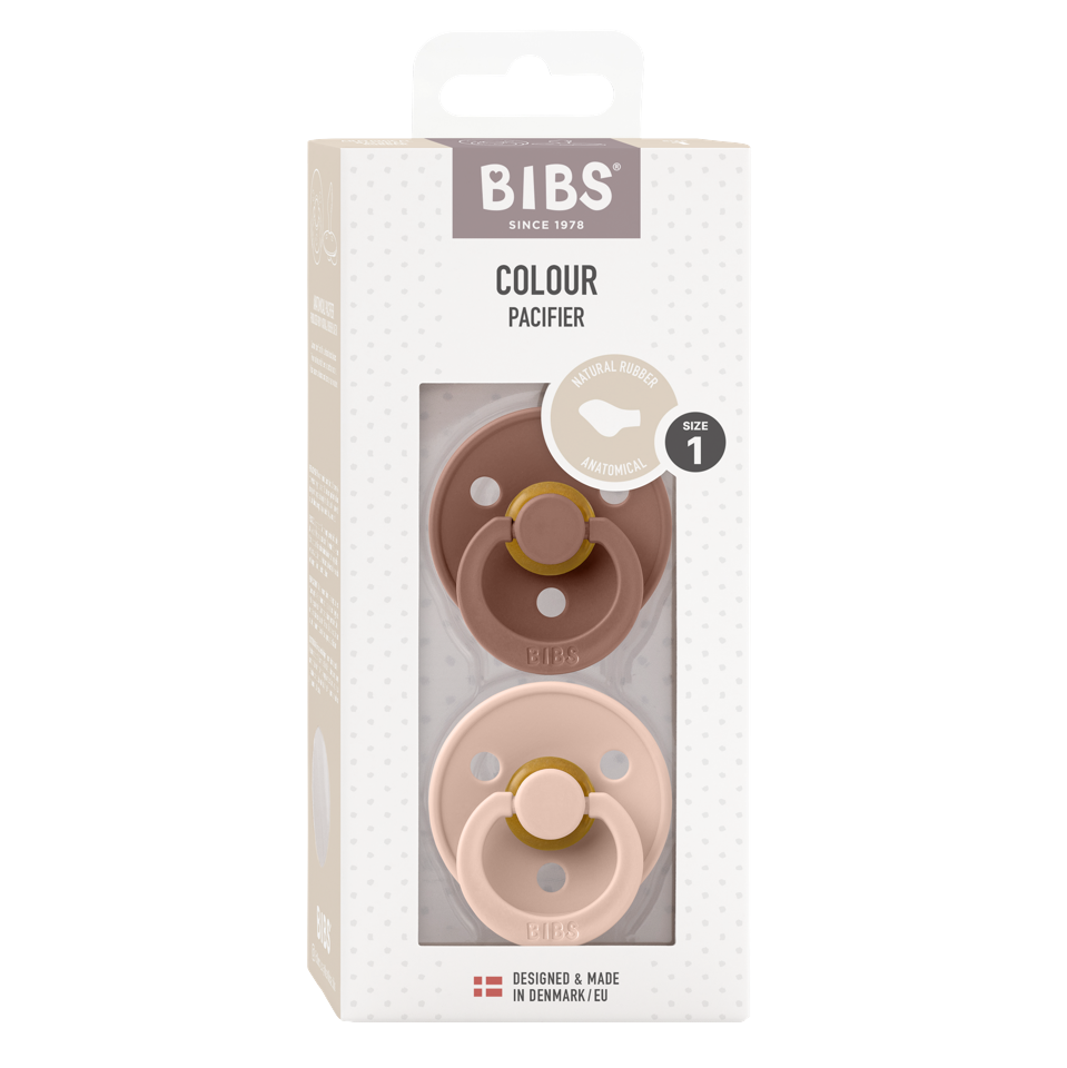 BIBS - Klassisk babysut - Beige/Brun - Size 1