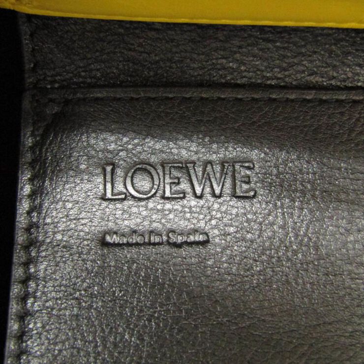 Loewe Vintage Loewe Shoulder Bag Yellow