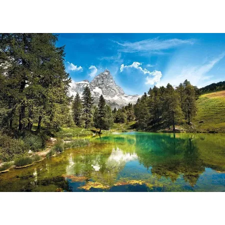 Clementoni High Quality Puzzle Der blaue See, 1500 Teile