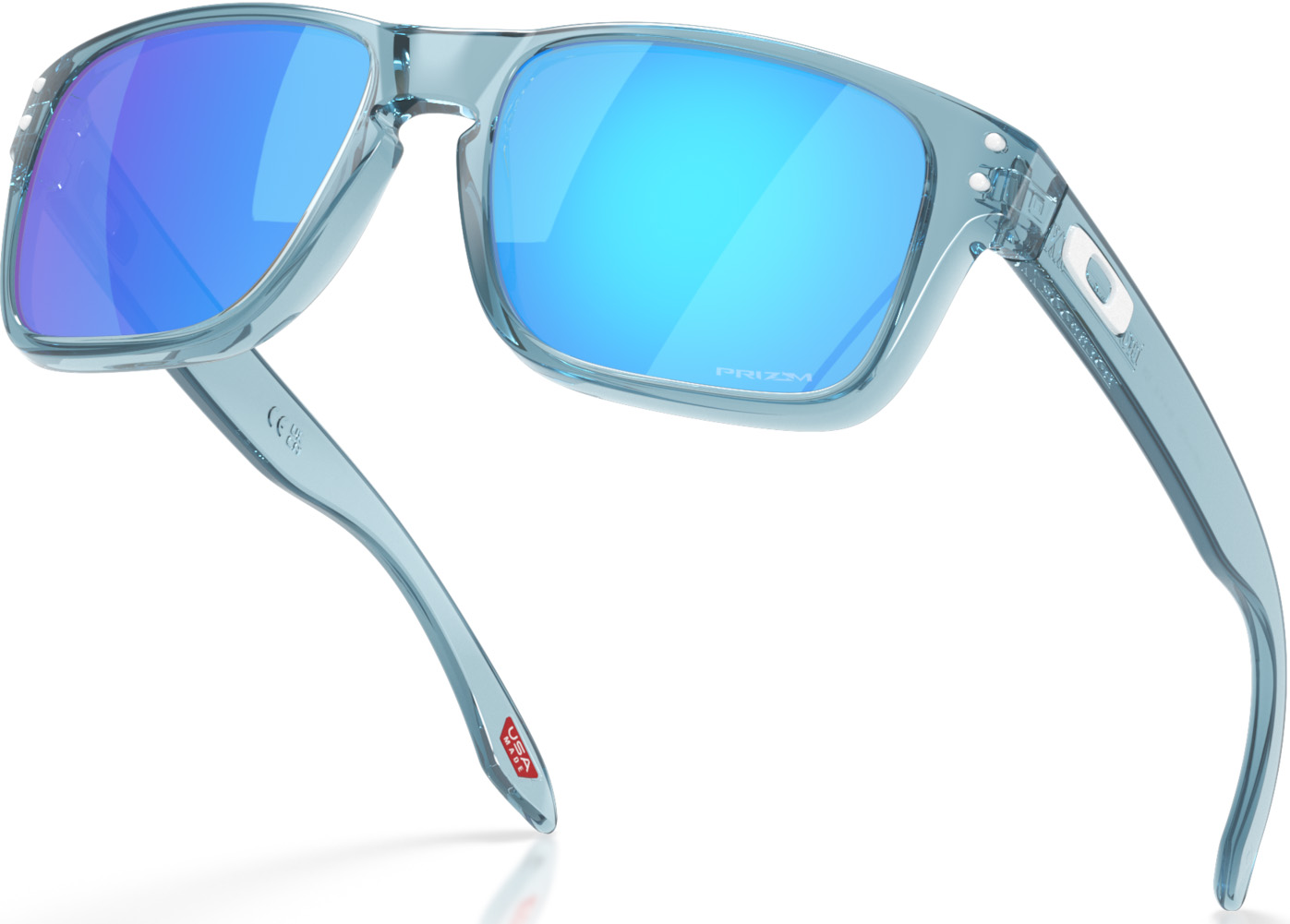Holbrook XXS 02/Transparent Stonewash w/Prizm Sapphire