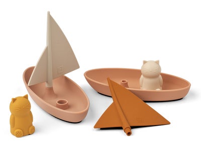 LIEWOOD Ensley Boats Badeleke 2-Pakk, Pale Tuscany/Multi