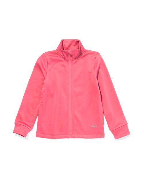 veste de training en polaire pour enfants  rose