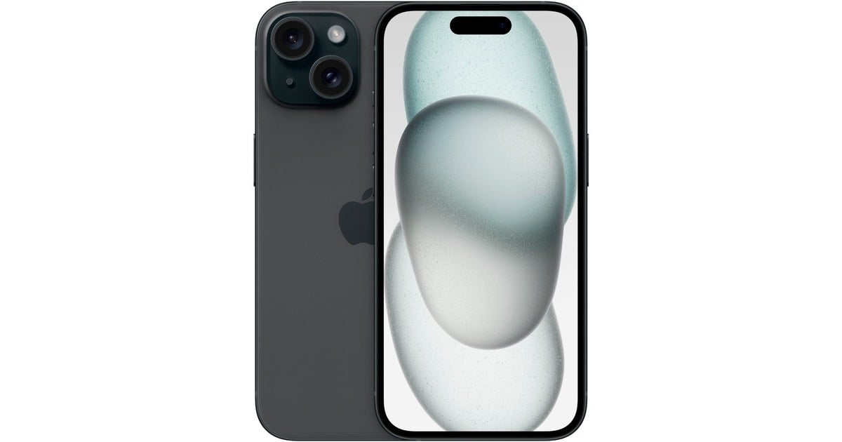 AppleiPhone 15 smartphone  (Zwart, 128 GB, iOS)