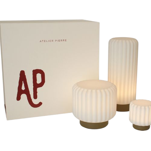 Geschenkset Dentelles Luxe Mini, Tall & Wide Clay