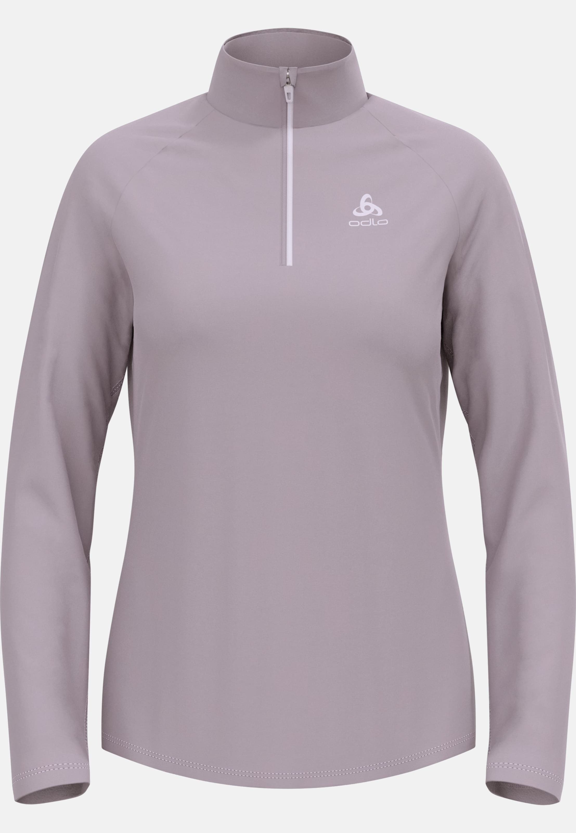 Besso Mid Layer mit Halbreissverschluss in gray ridge