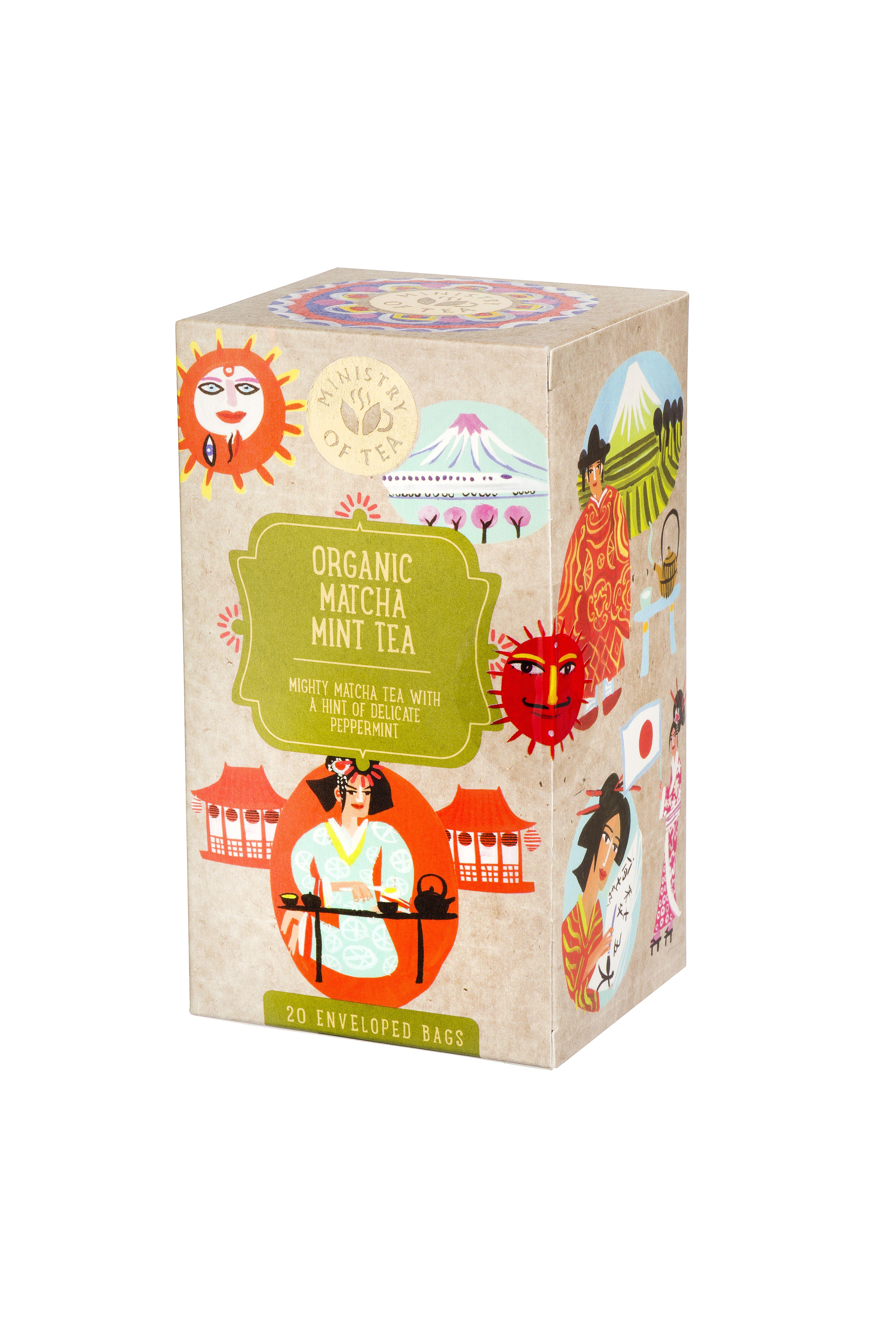 Ministry of Tea Organic Matcha Mint Tea