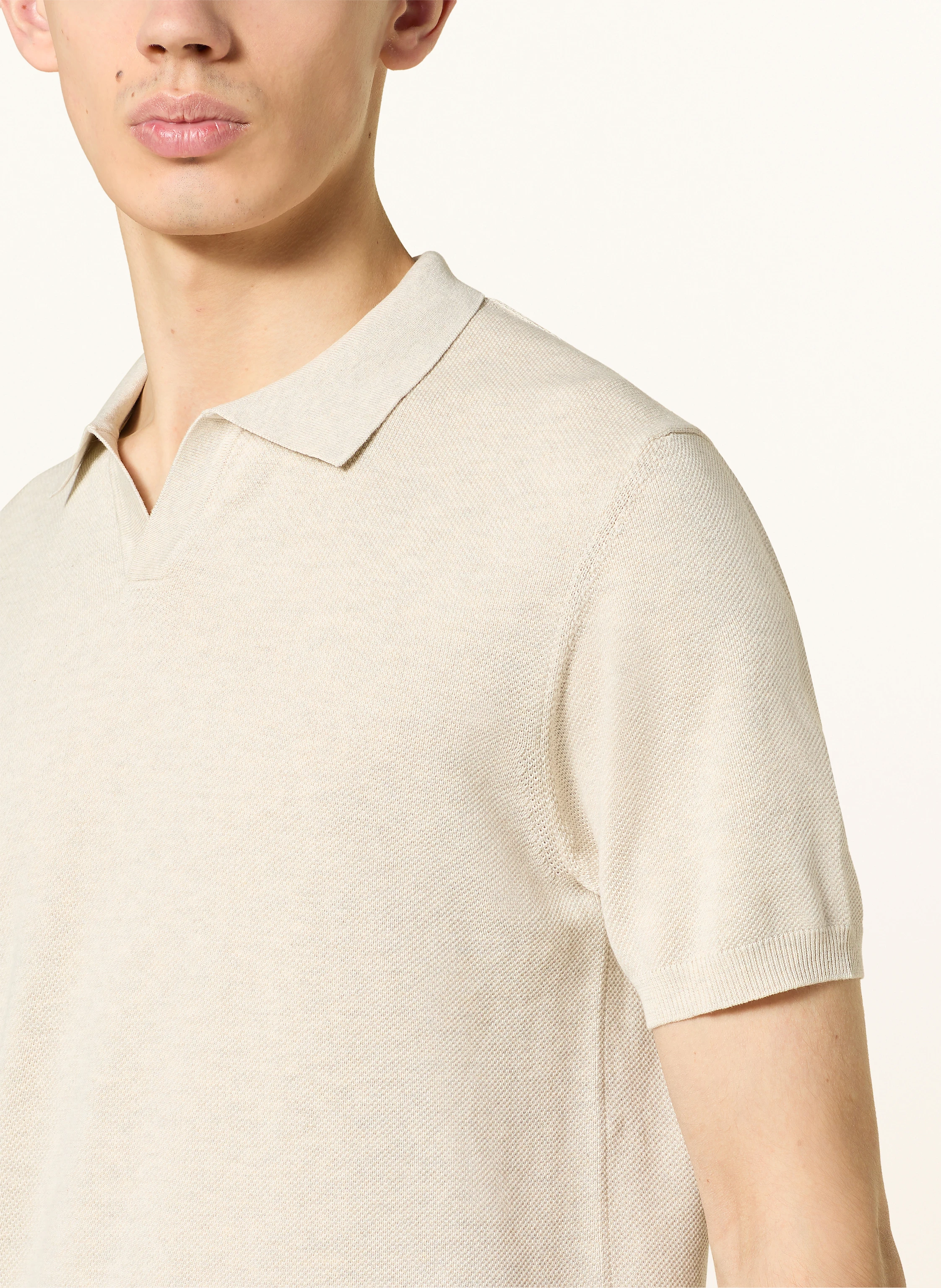 RAGMAN Strick-Poloshirt