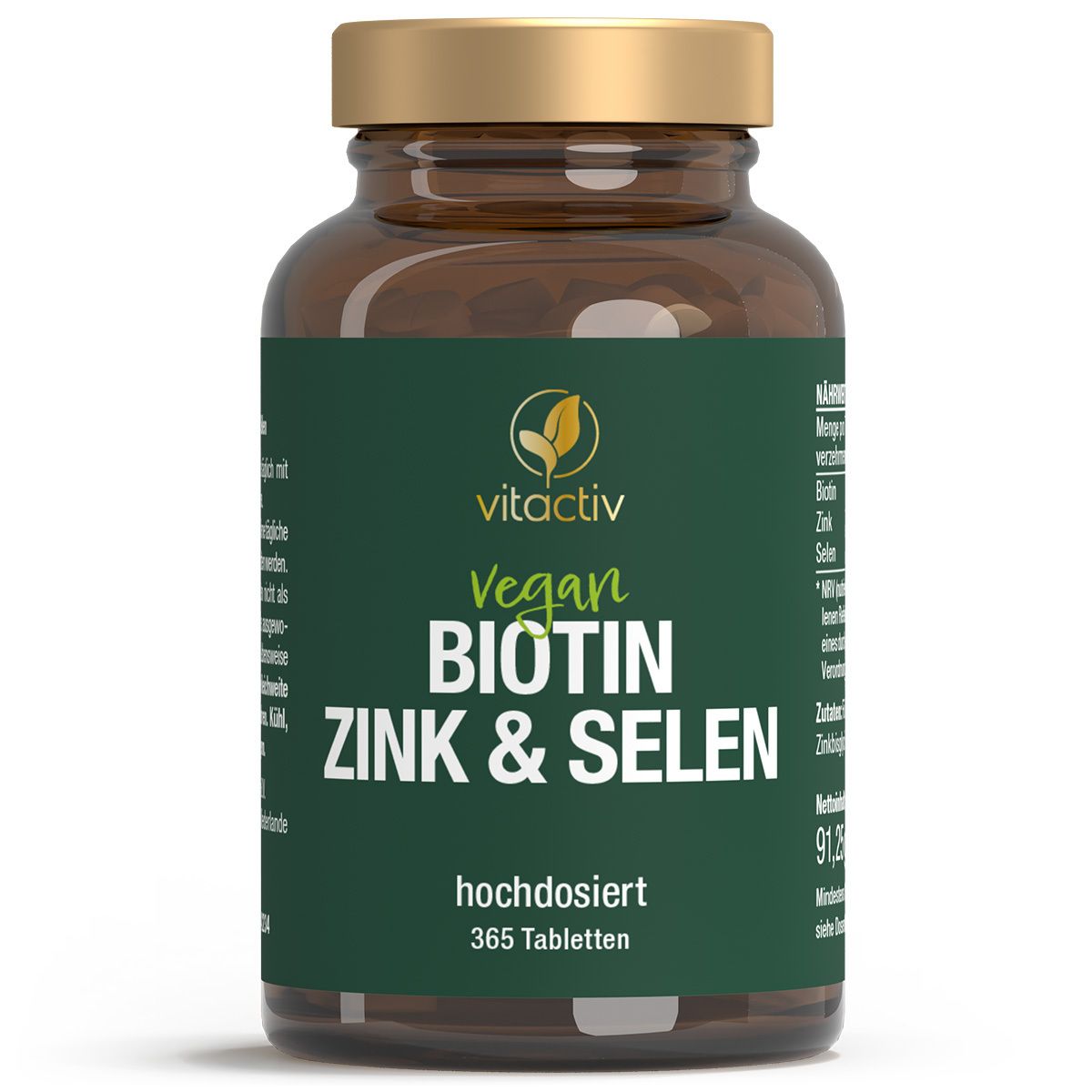 vitactiv Biotin Selen & Zink vegan