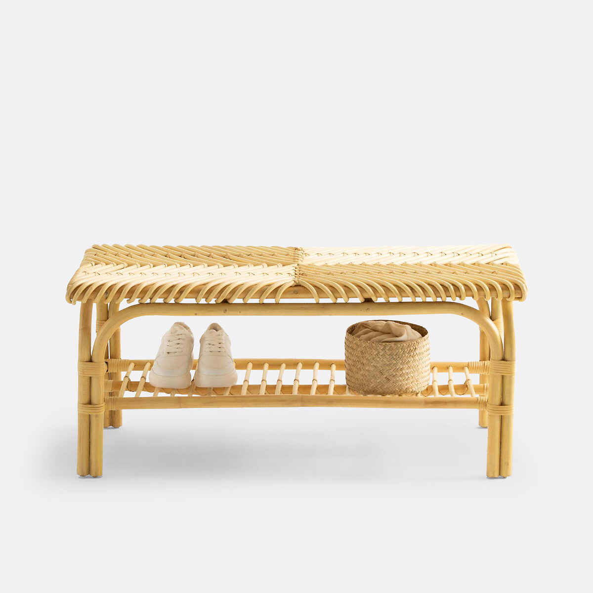 LA REDOUTE INTERIORS<br>Banco em rattan Malu
