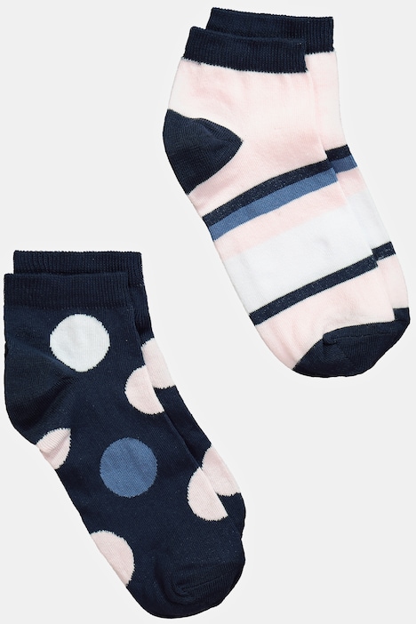 2er Pack Sneakersocke, hohem Bund