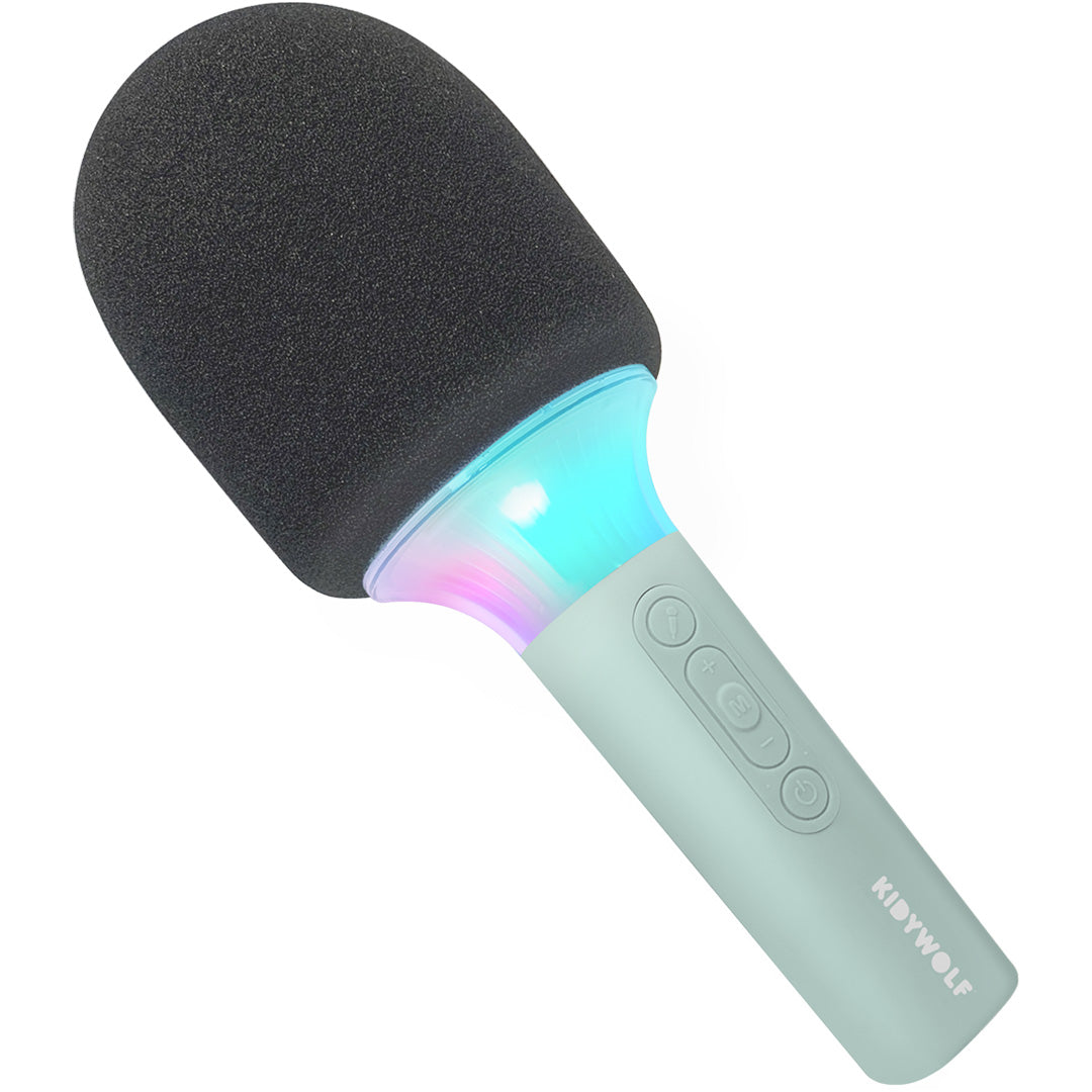 kidywolf karaoke microfoon - groen
