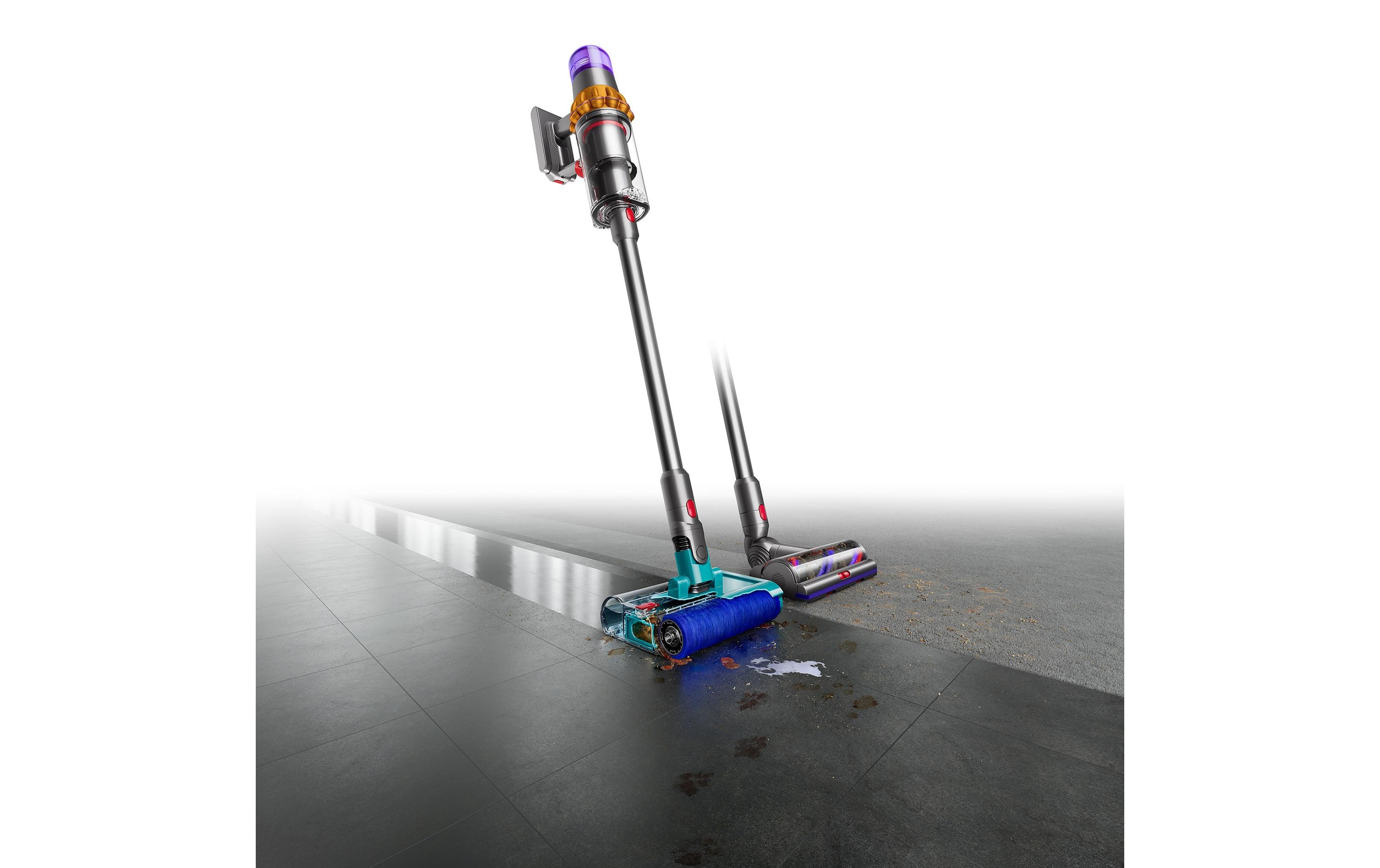 Akku-Hand- und Stielsauger V15 s Detect Submarine<br>Kabelloser Staubsauger mit Lichtstrahl-Stauberkennung und Display-Anzeige