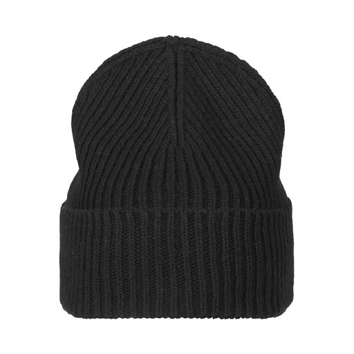 MJM Rib Beanie, Black