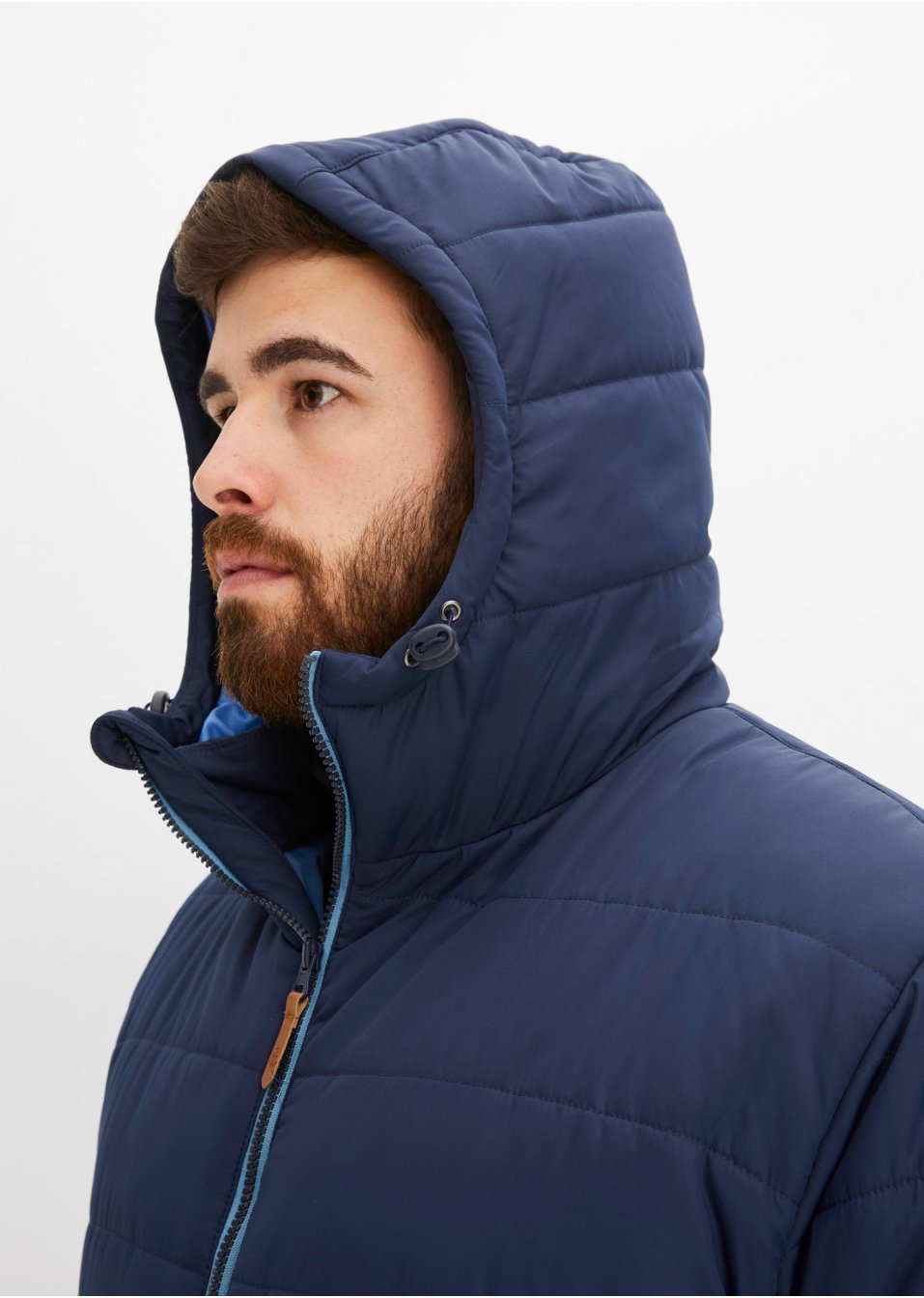 Veste matelassée à capuche en polyester recyclé