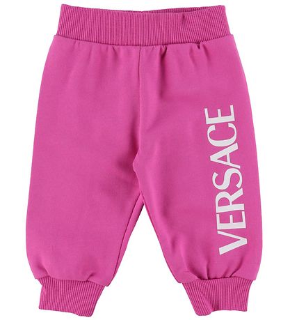 Versace Jogginghosen - Fuchsia/Weiß