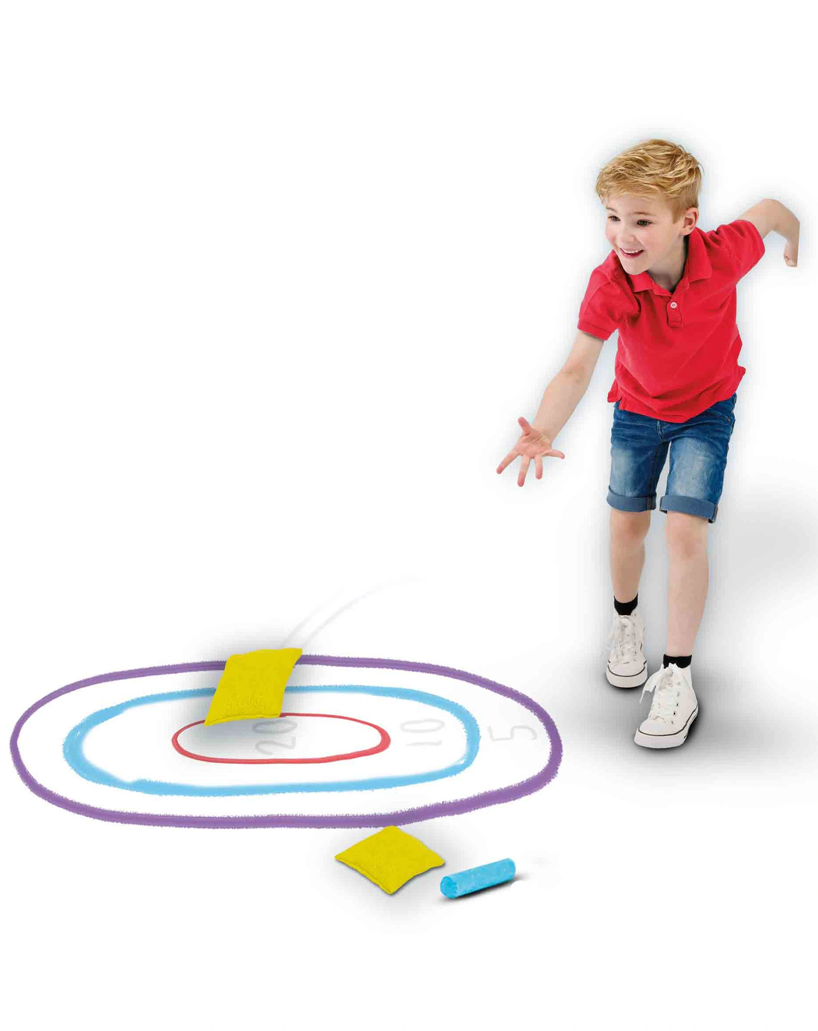 Straßenmalkreide KREIDESPIELE 5-in-1