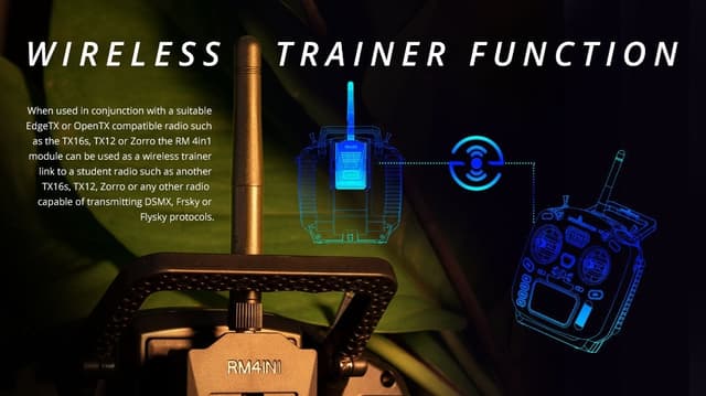 Radiomaster 2.4 GHz 4-i-1 eksternt modul