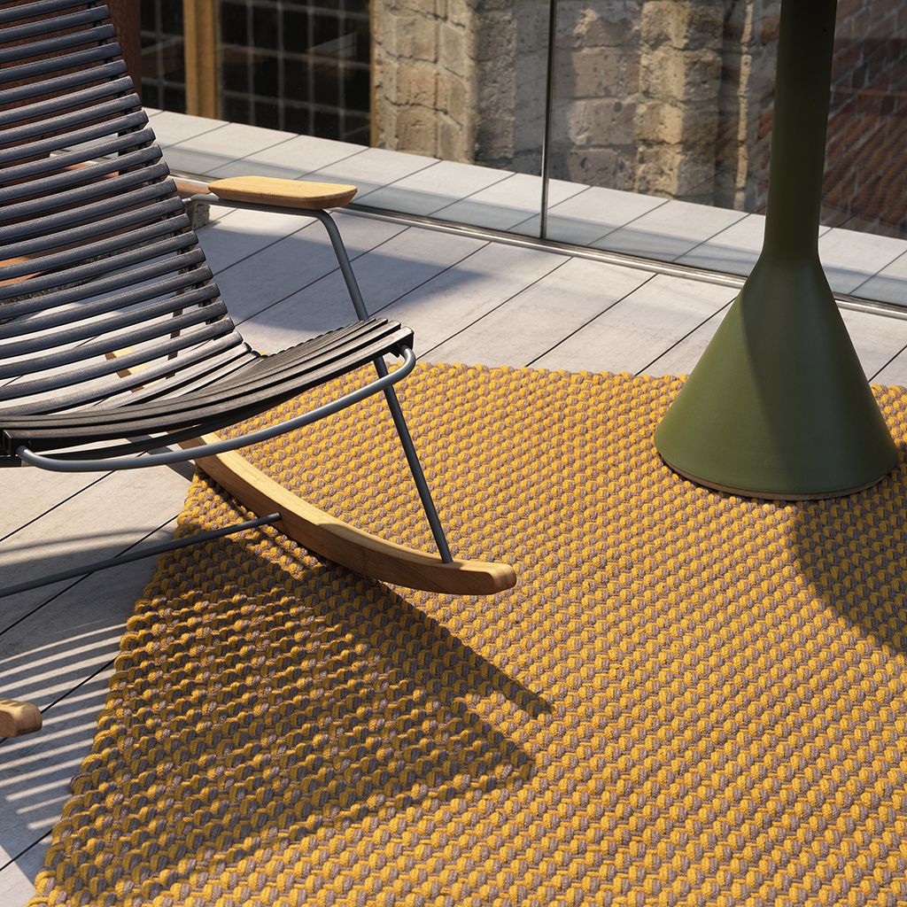 Vloerkleed Golden Mustard Grey Taupe 497217 Lace  | Brink & Campman