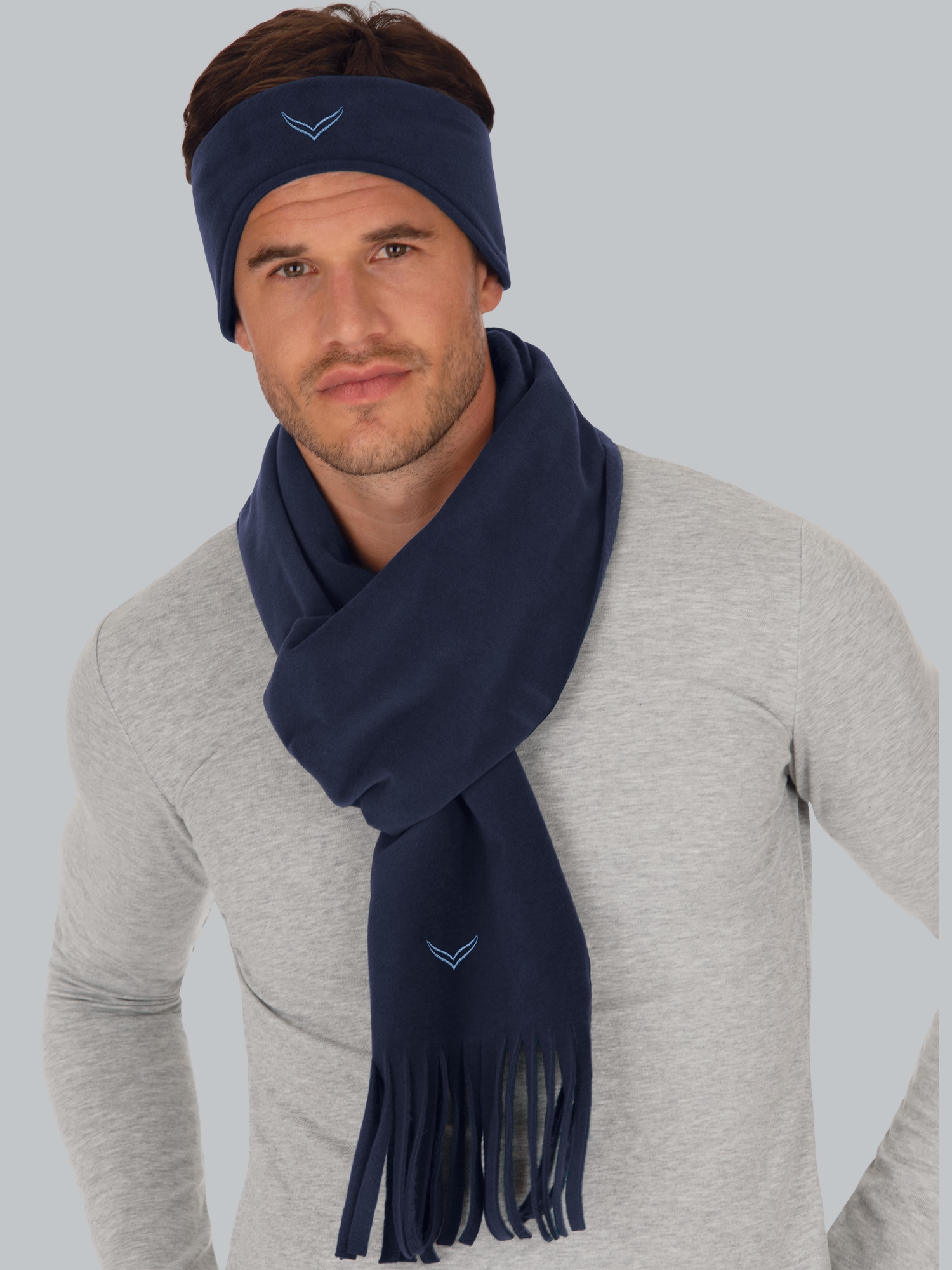 Fleeceschal Navy