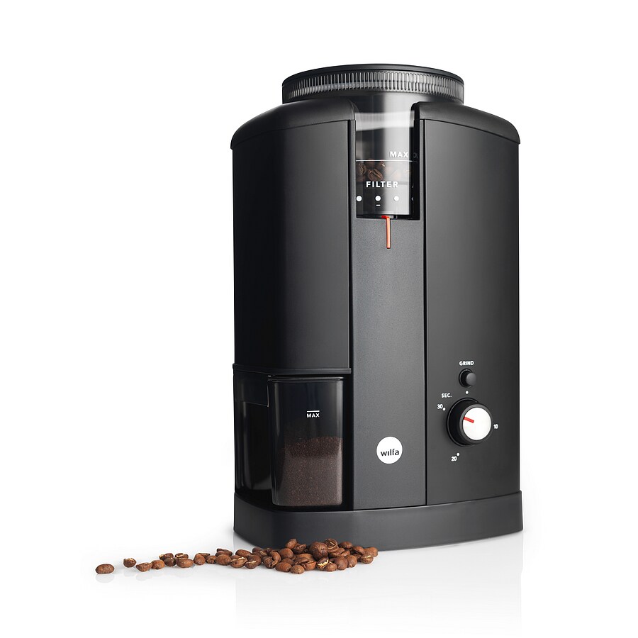 WILFA Kaffeemühle SVART AROMA, CGWS-130B, schwarz