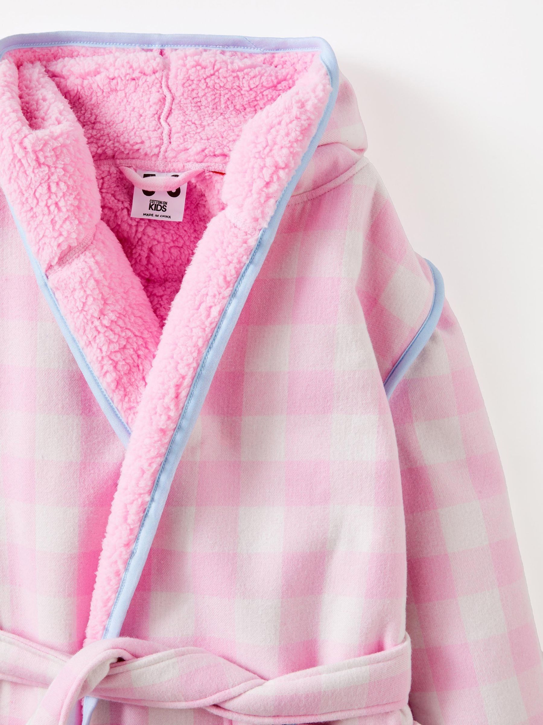 Roze - Cotton On Hooded Dressing Gown
