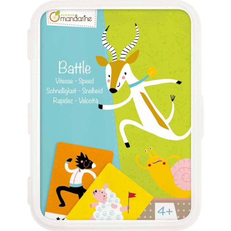 Jeu de cartes Battle vitesse - Multicolore