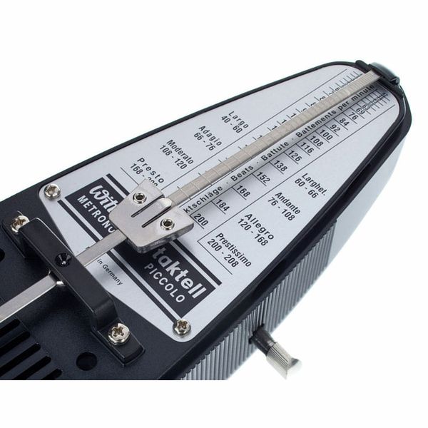 Wittner Mechanisches Metronom Piccolo 836 schwarz